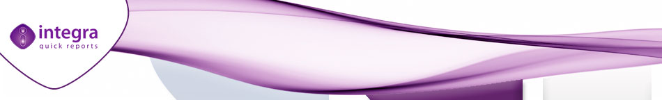 Integra Quick Reports Banner